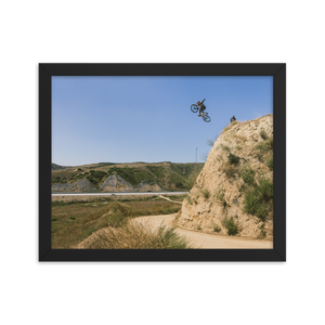 STARK BEAUMOUNT NO HANDER POSTER FRAMED