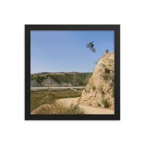 STARK BEAUMOUNT NO HANDER POSTER FRAMED