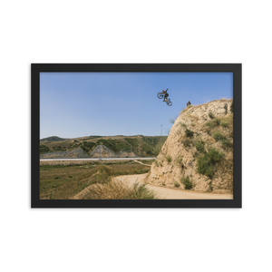 STARK BEAUMOUNT NO HANDER POSTER FRAMED