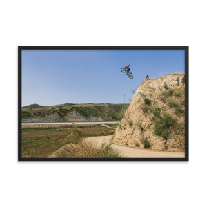 STARK BEAUMOUNT NO HANDER POSTER FRAMED